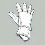 finger claw gloves image